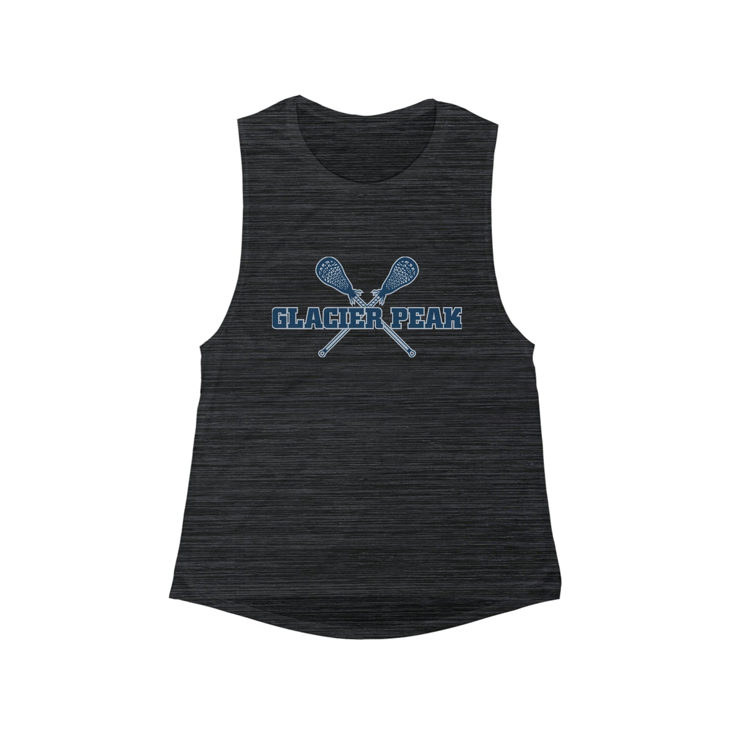 Women's GP Lacrosse Bella + Canvas Flowy Scoop Muscle Tank