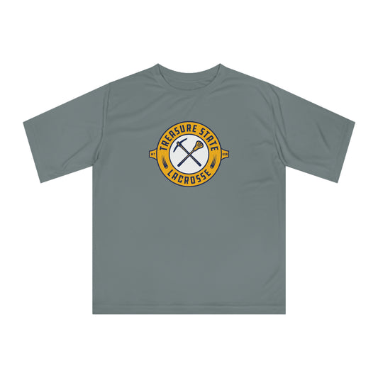 Adult Treasure State Lacrosse Team 365 Zone Performance T-shirt