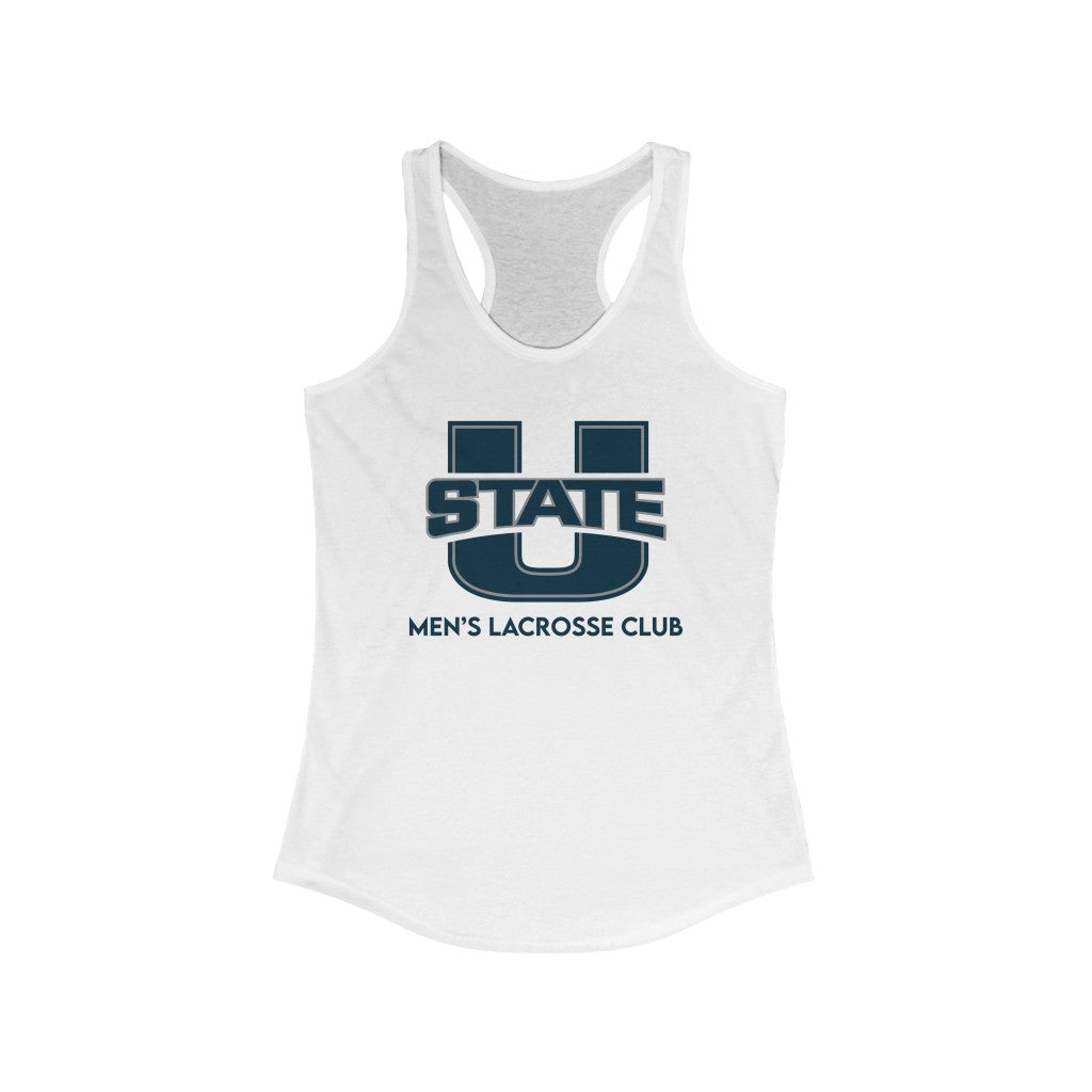 Women's USU Lacrosse Racerback Tank