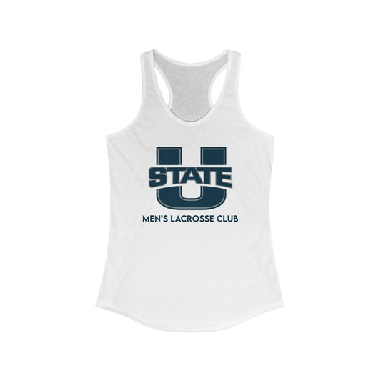 Women's USU Lacrosse Racerback Tank