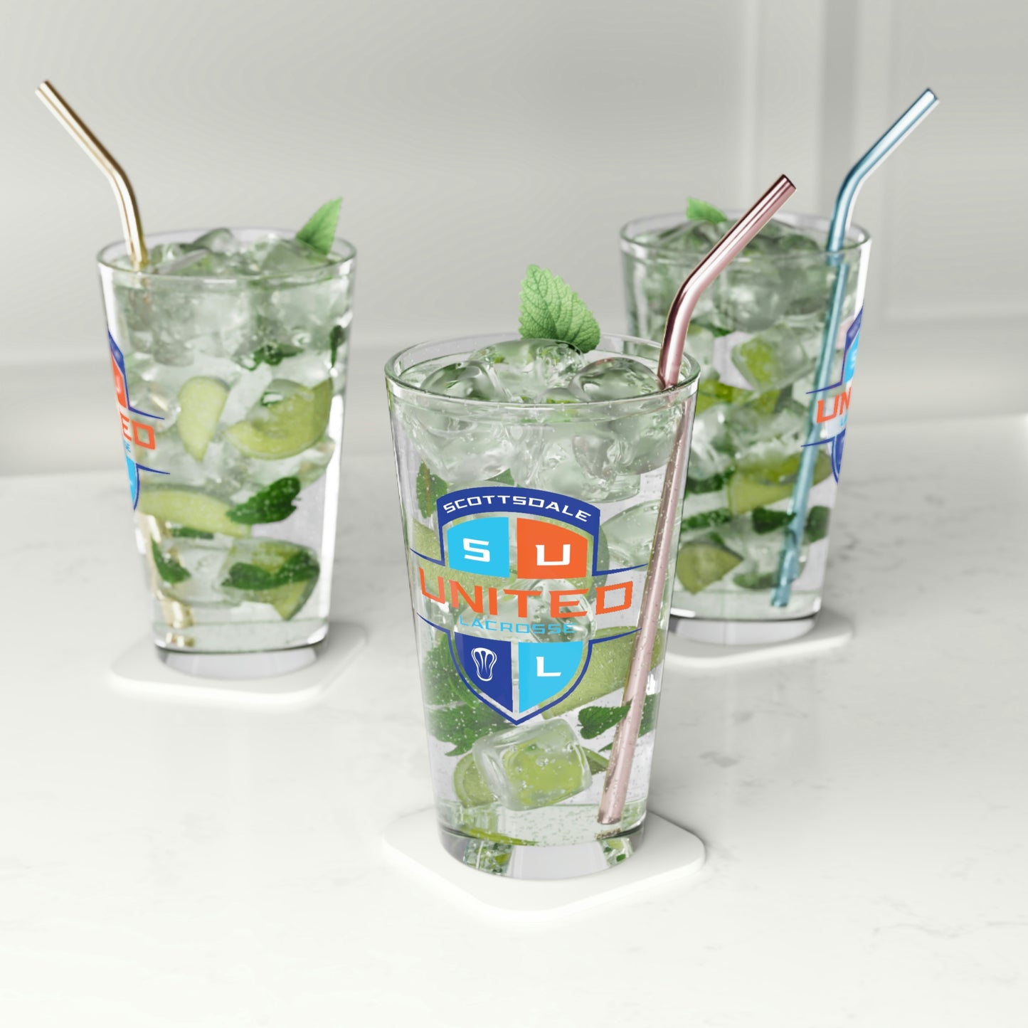 United Lacrosse Club Pint Glass