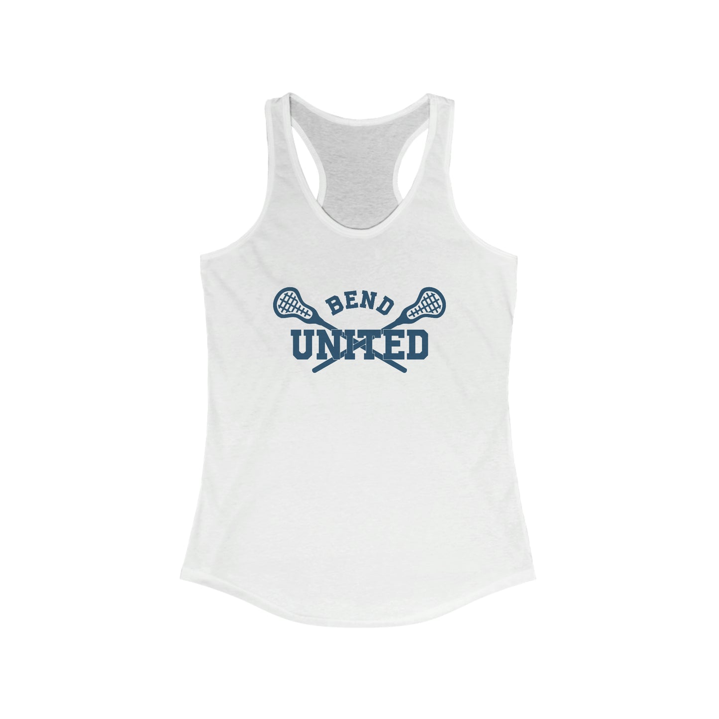Women's Bend United Lacrosse Next Level Racerback Tank