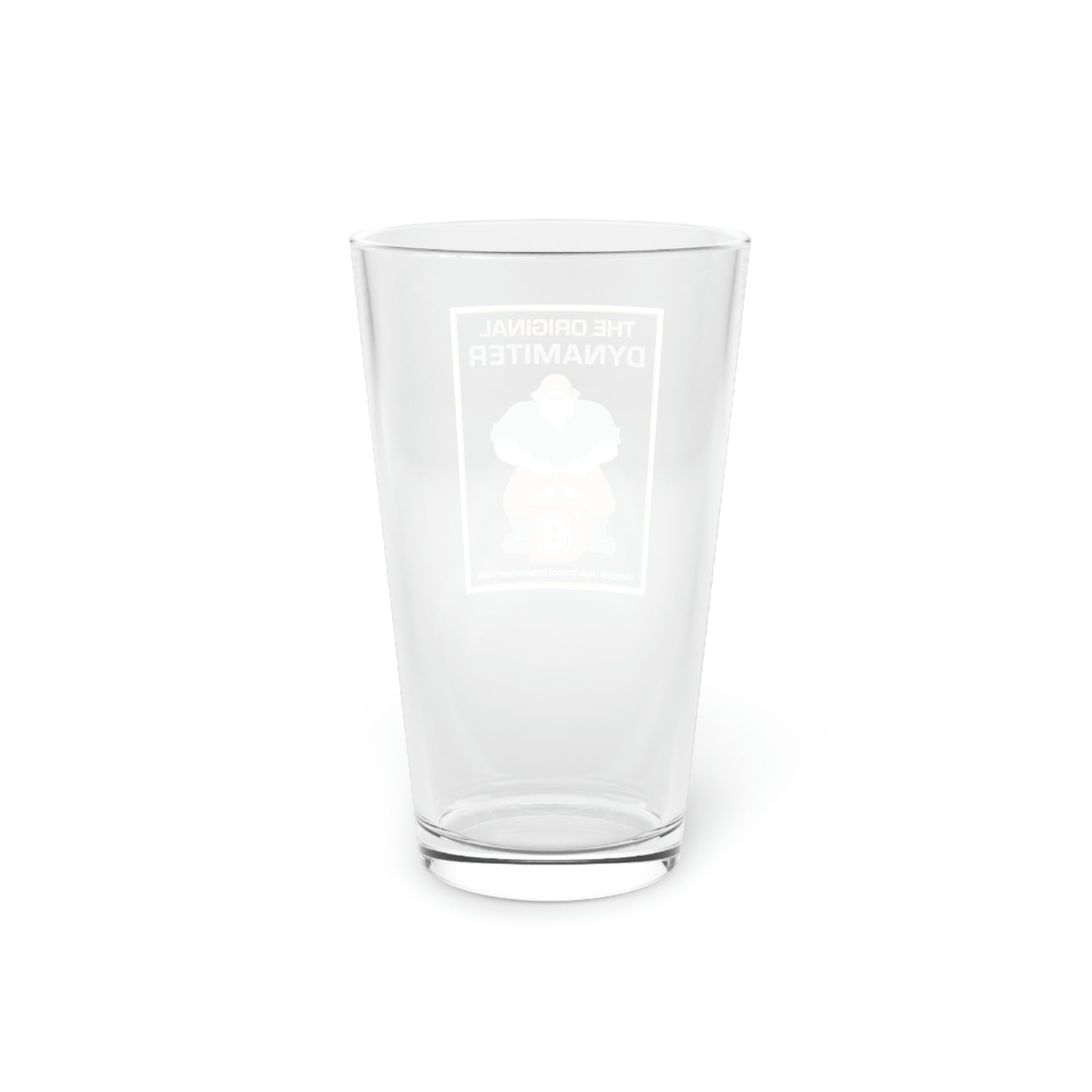 Glendale HS Lacrosse Pint Glass - 16oz