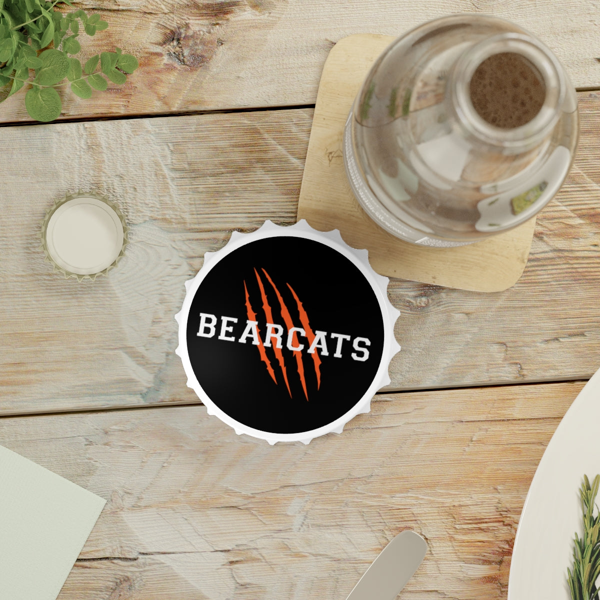Billings Bearcats Lacrosse Bottle Opener