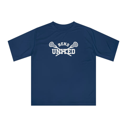 Adult Bend United Lacrosse Team 365 Zone Performance T-shirt
