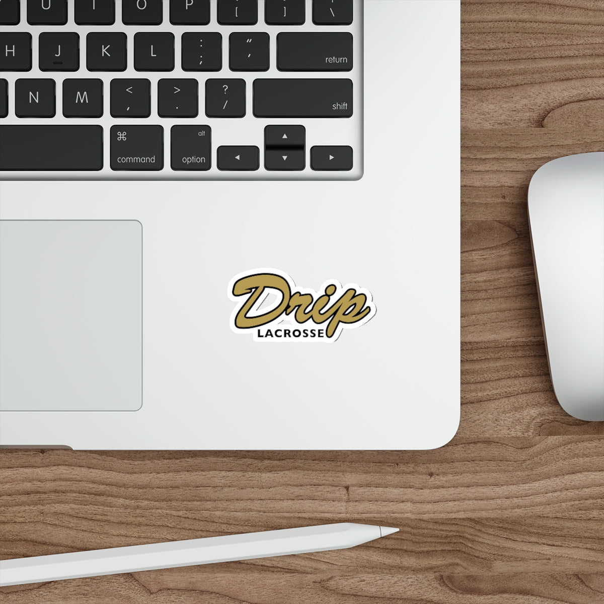 Drip Lacrosse Die-Cut Sticker