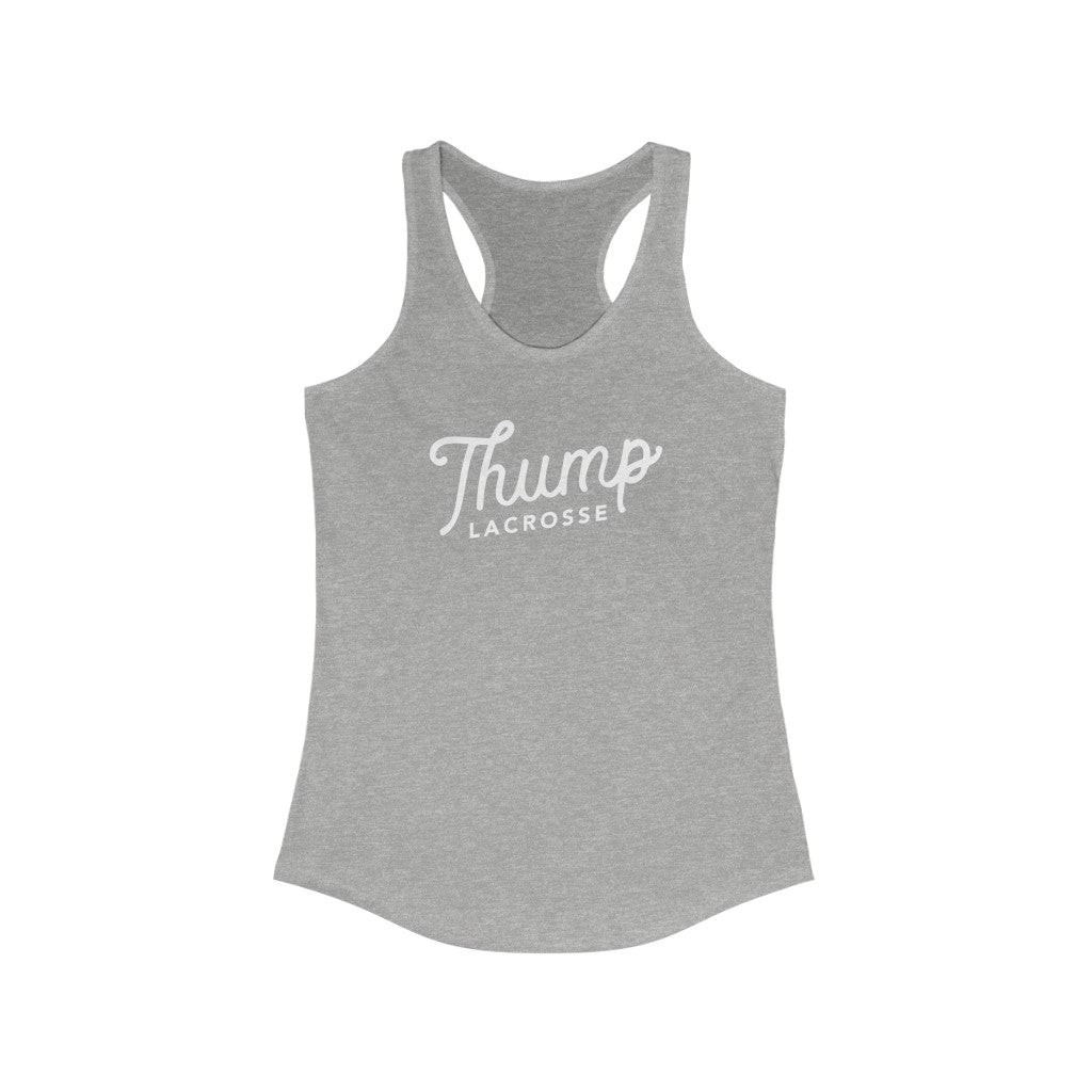 Women's Thump Lacrosse Next Level Racerback Tank