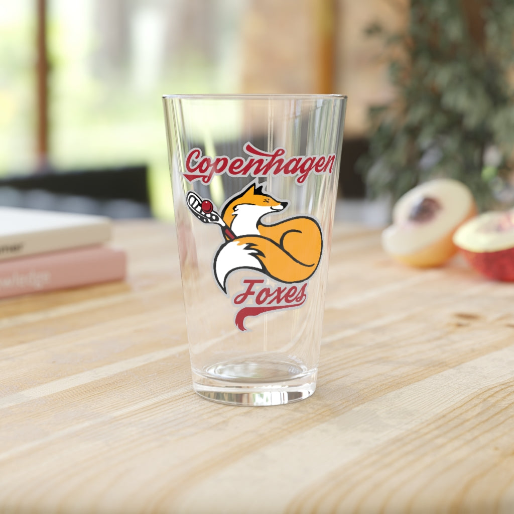 Copenhagen Foxes Pint Glass (16oz)