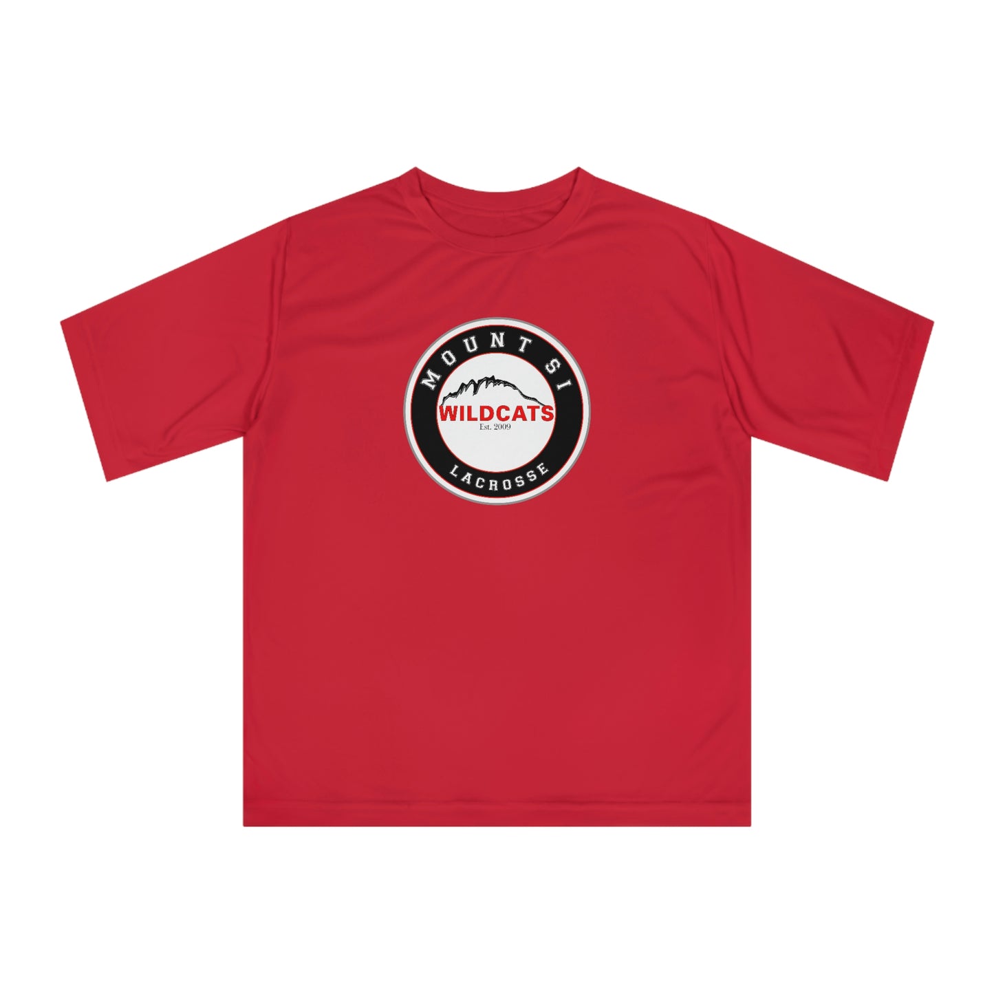 Adult Mount Si Lacrosse Team 365 Zone Performance T-shirt