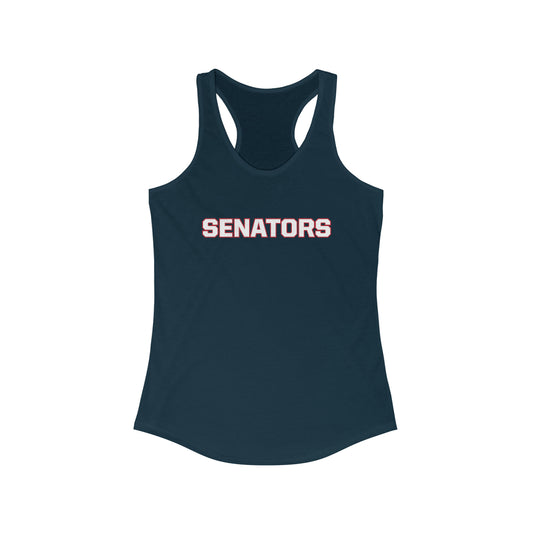 Women's BMHS Lacrosse Next Level Racerback Tank