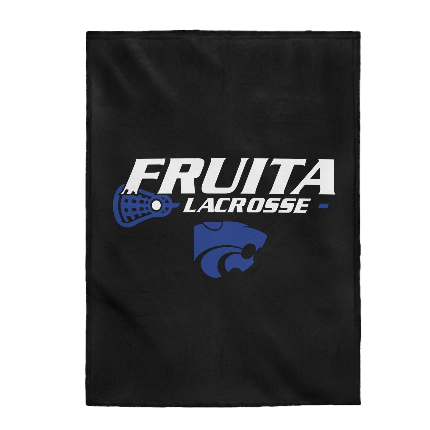 Fruita Lacrosse Velveteen Plush Blanket