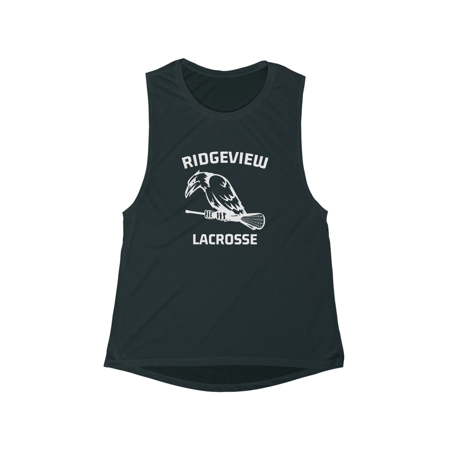 Women's Ridgeview Lacrosse Bella + Canvas Flowy Scoop Muscle Tank
