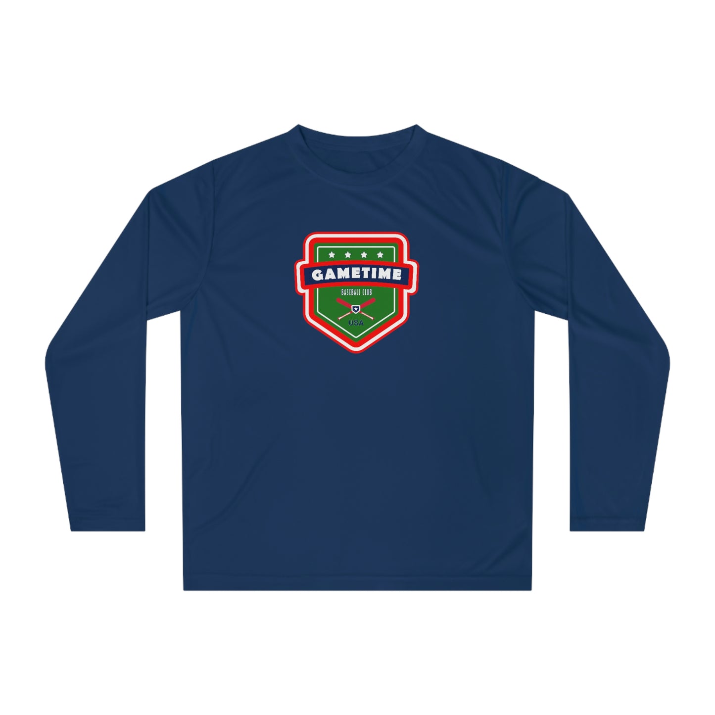 Adult Gametime Baseball Club Team 365 Performance Long Sleeve Shirt