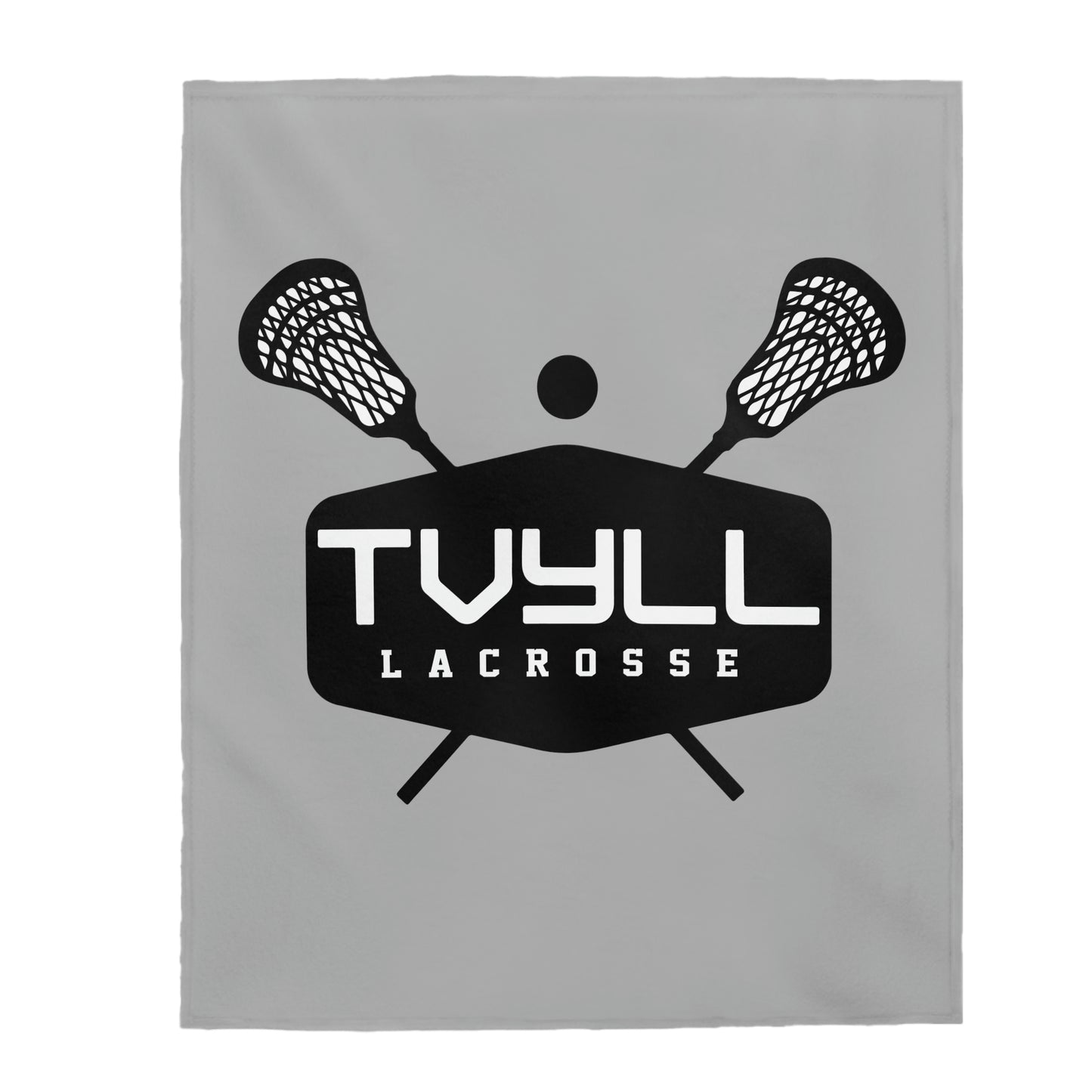 TVYLL Lacrosse Velveteen Plush Blanket