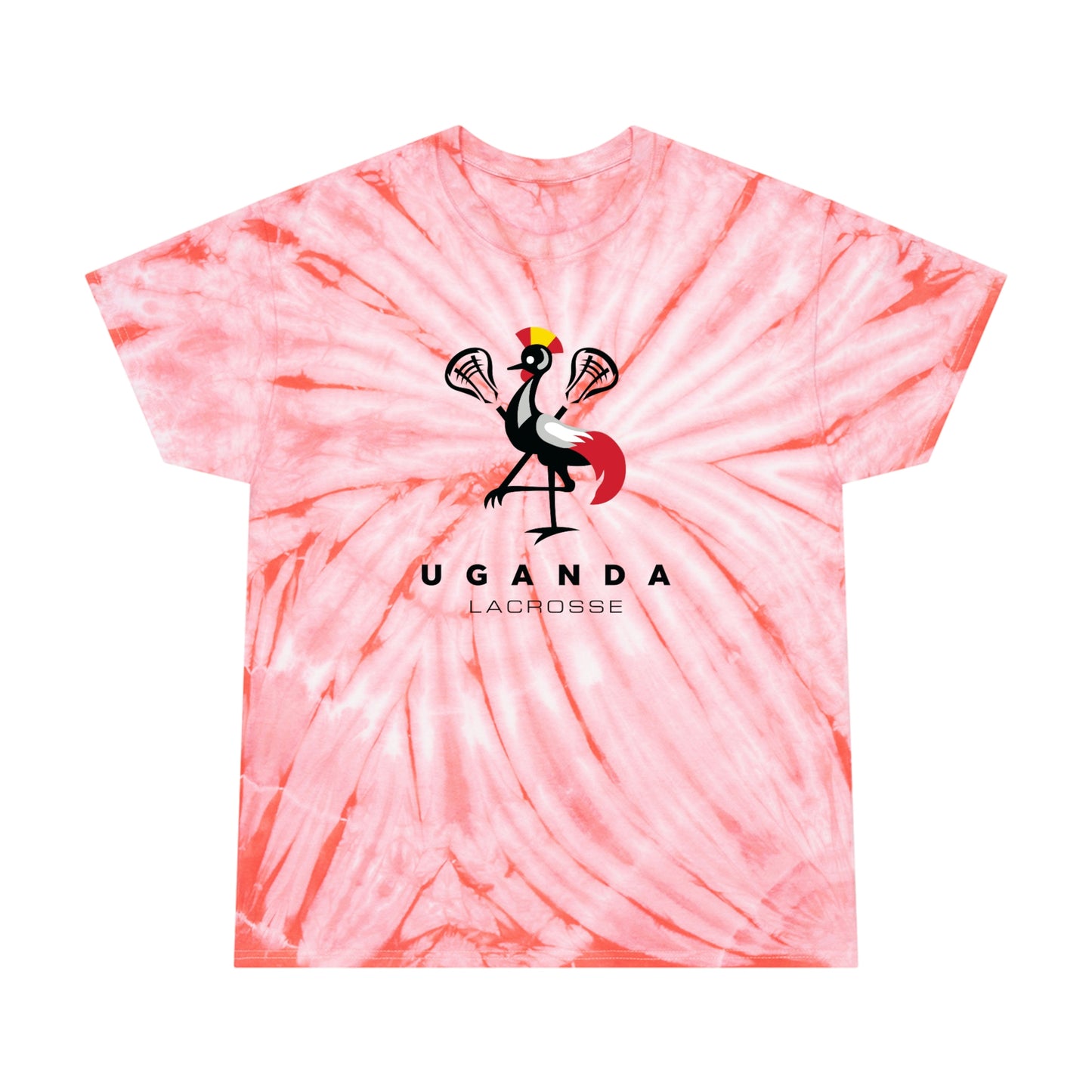 Adult Uganda Lacrosse Tie-Dye Tee