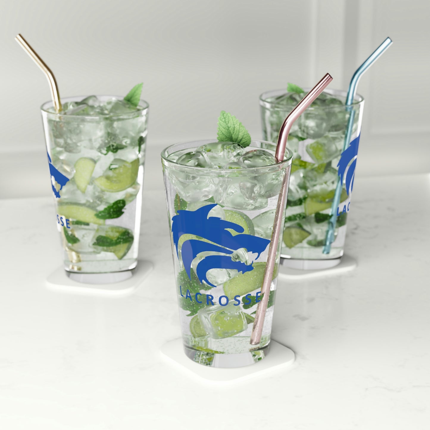 Timberline Lacrosse Pint Glass