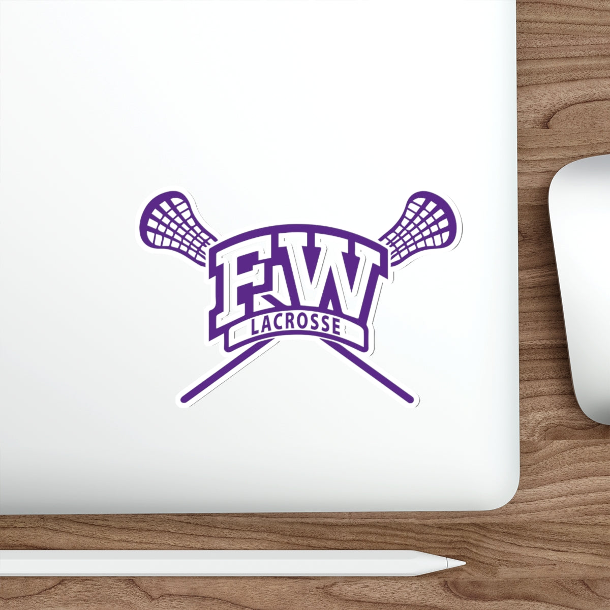 Fort Worth Lacrosse Die-Cut Sticker