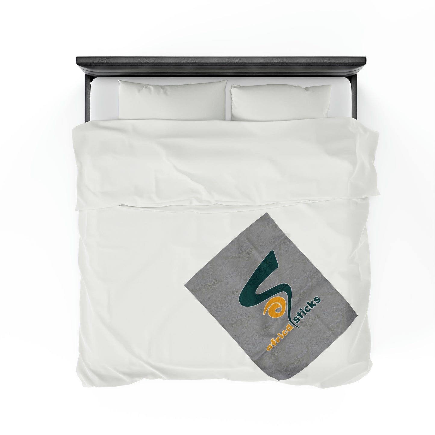 Africa Sticks Velveteen Plush Blanket