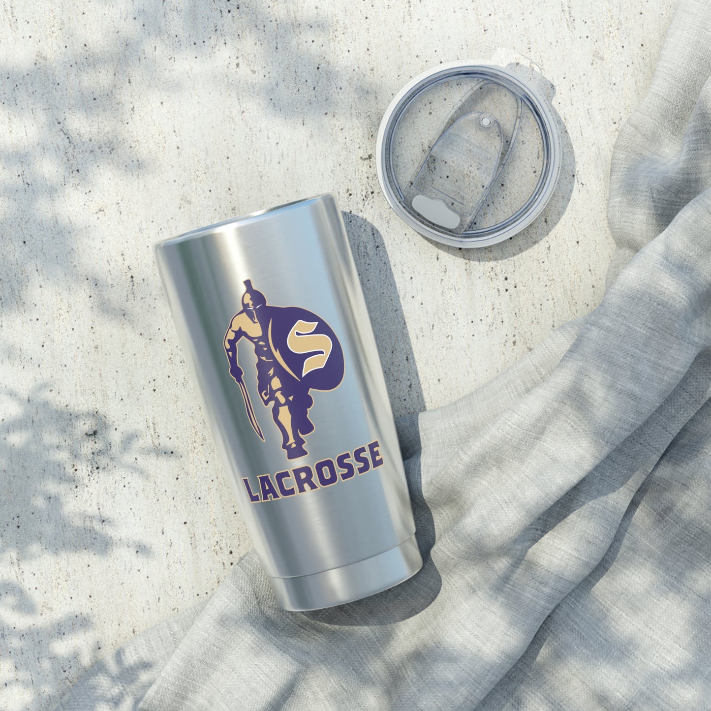 Sumner Spartans Lacrosse 20oz Insulated Tumbler