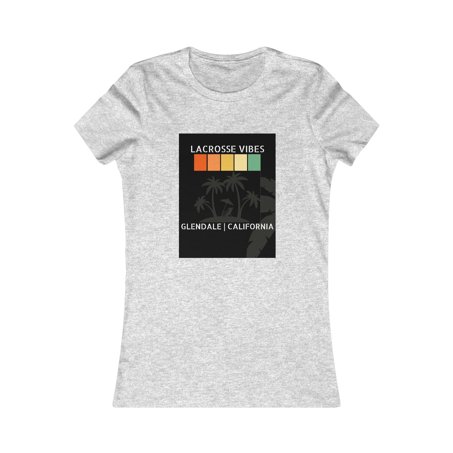 Women's Verdugo Lacrosse Bella + Canvas Short Sleeve Cotton Tee