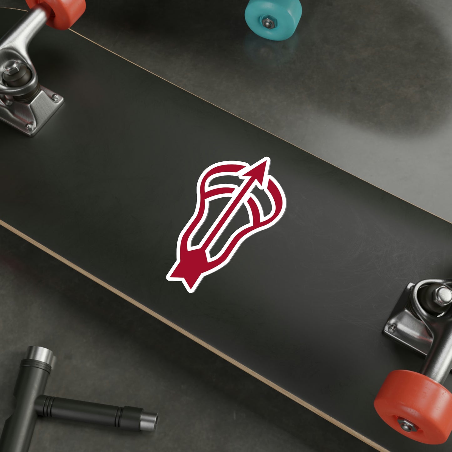 Sherwood Lacrosse Die-Cut Stickers