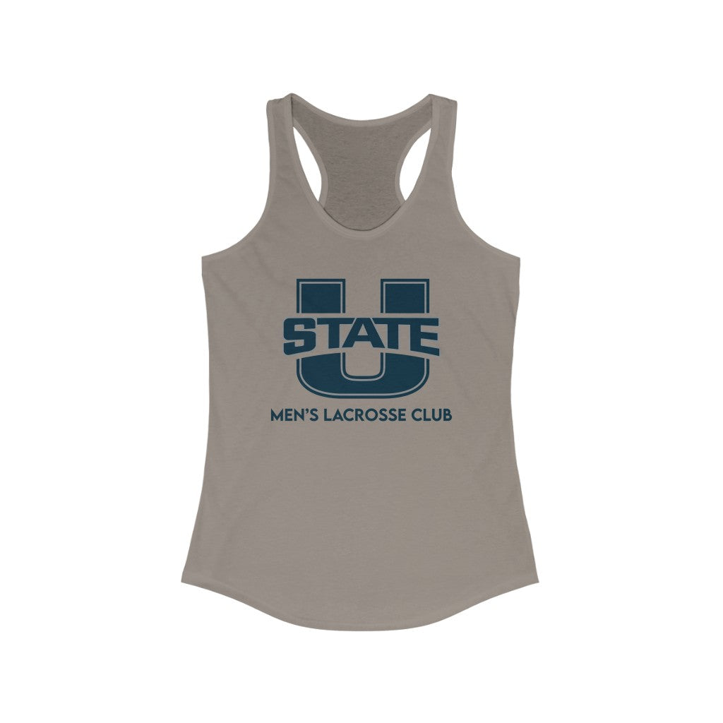 Women's USU Lacrosse Racerback Tank