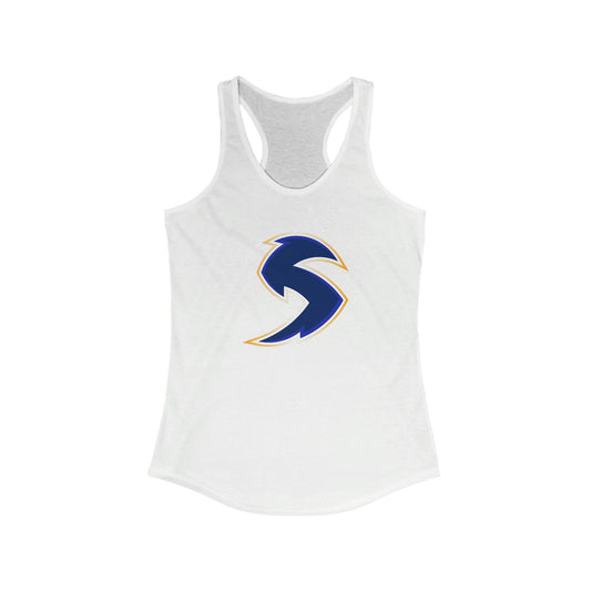 Women's Salt Lake Storm Lacrosse Next Level Racerback Tank