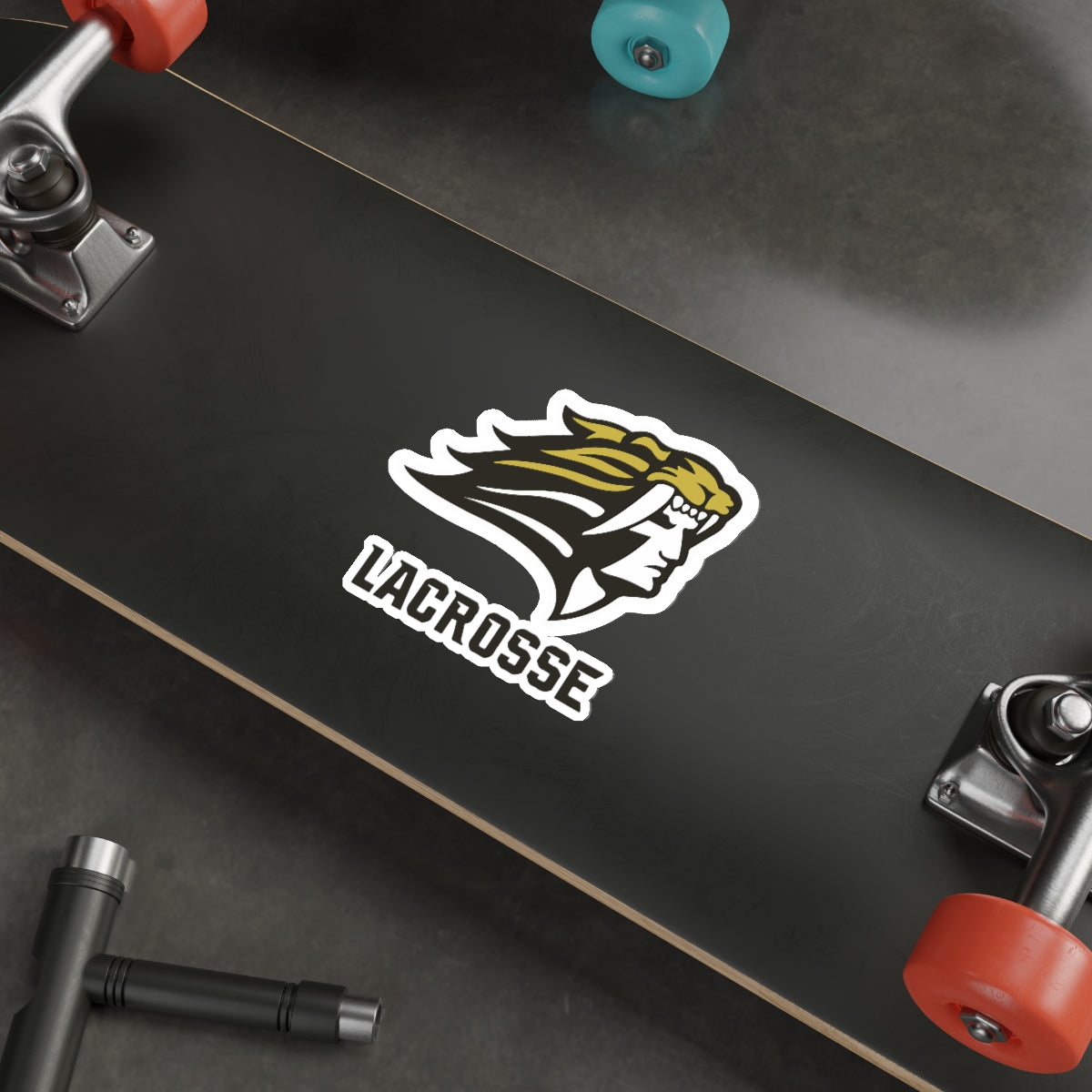 Kuna Lacrosse Die-Cut Sticker