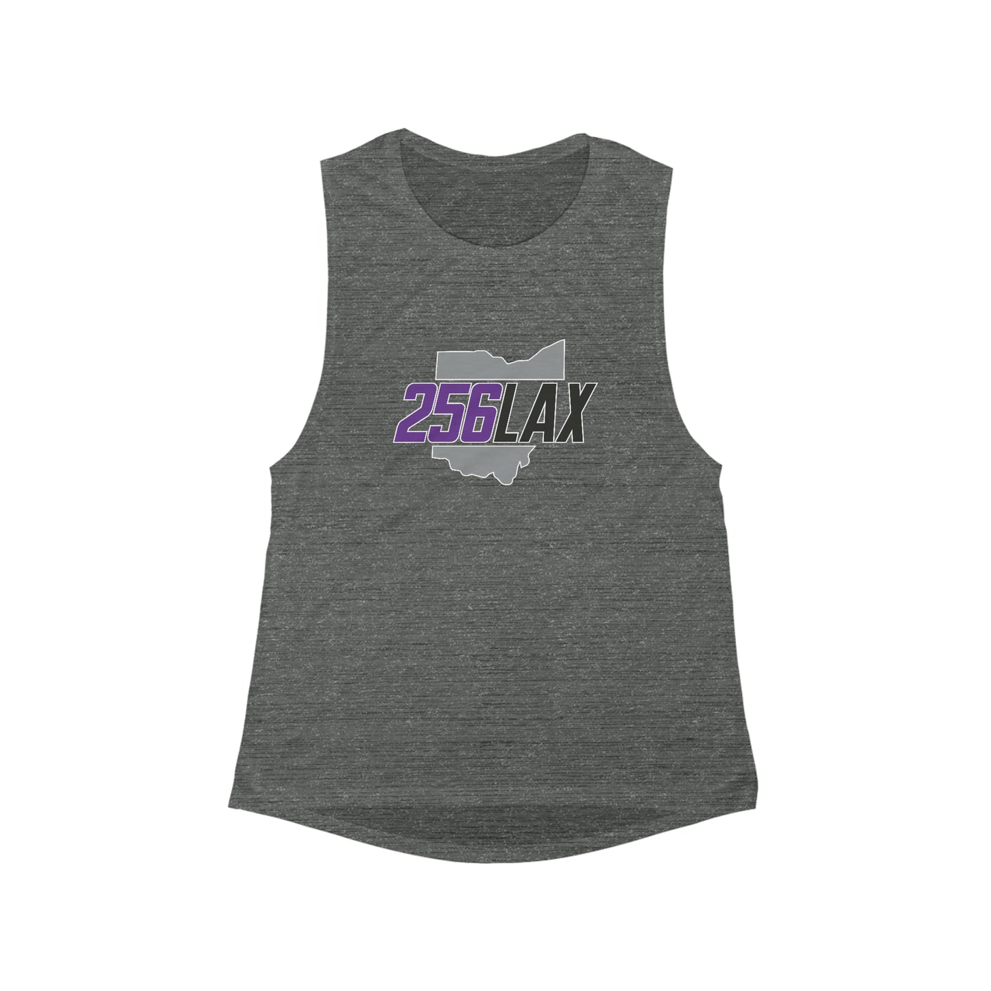 Women's 256 LAX Bella + Canvas Flowy Scoop Muscle Tank