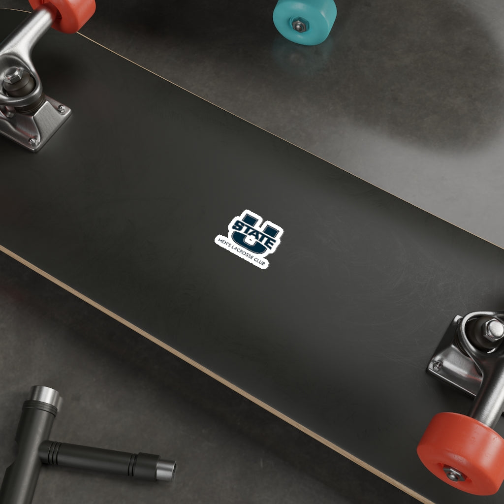 USU Lacrosse Die-Cut Sticker
