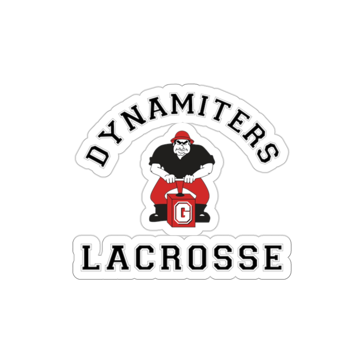 Glendale HS Lacrosse Die-Cut Stickers