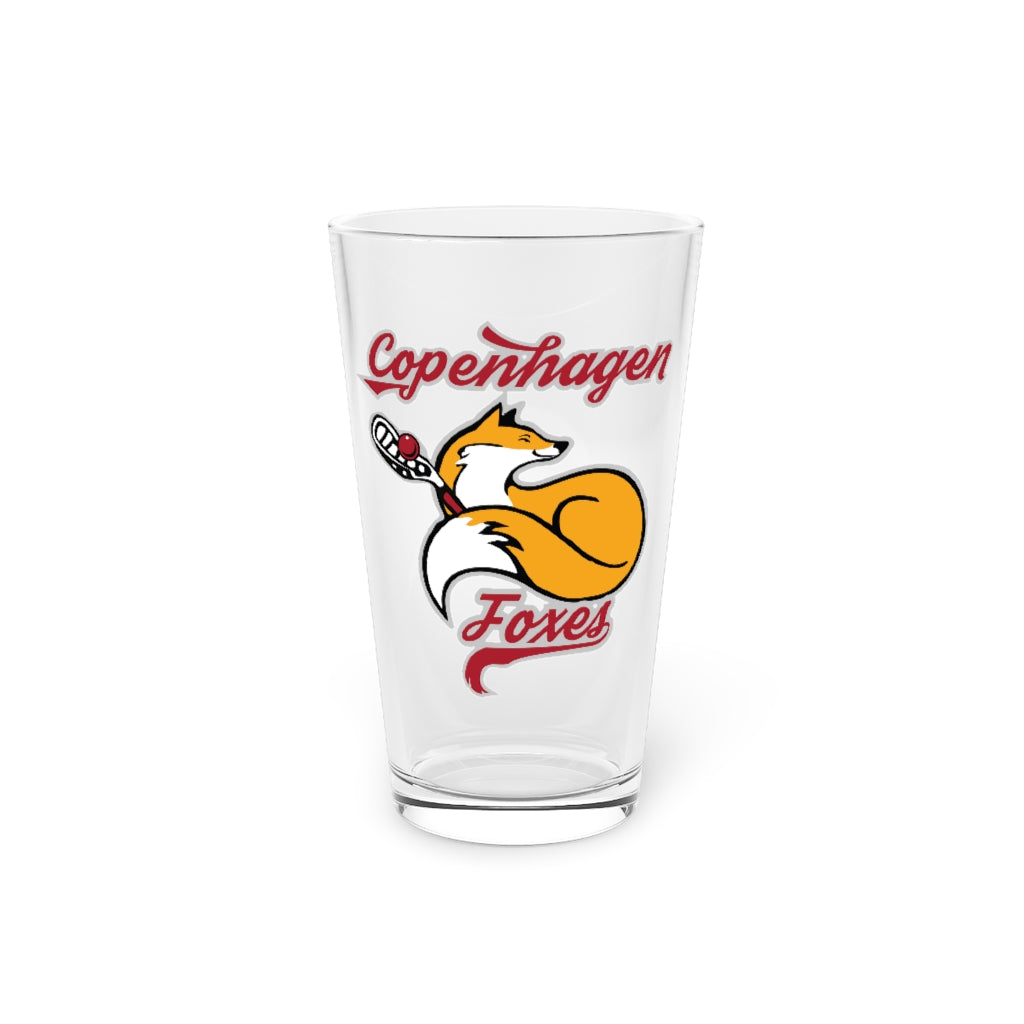 Copenhagen Foxes Pint Glass (16oz)