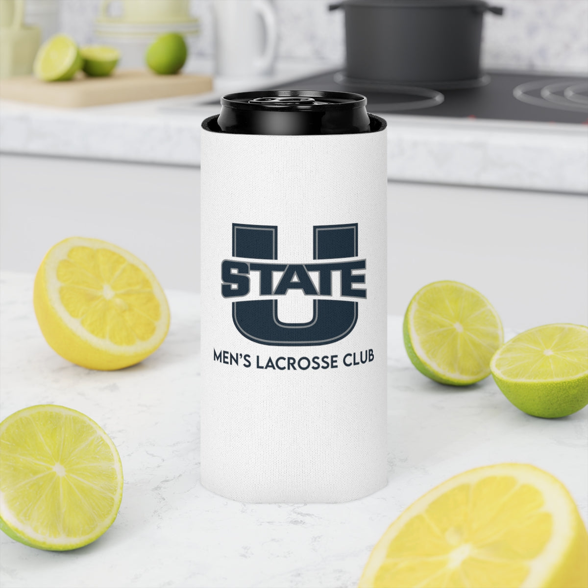USU Lacrosse Can Cooler 3-pack