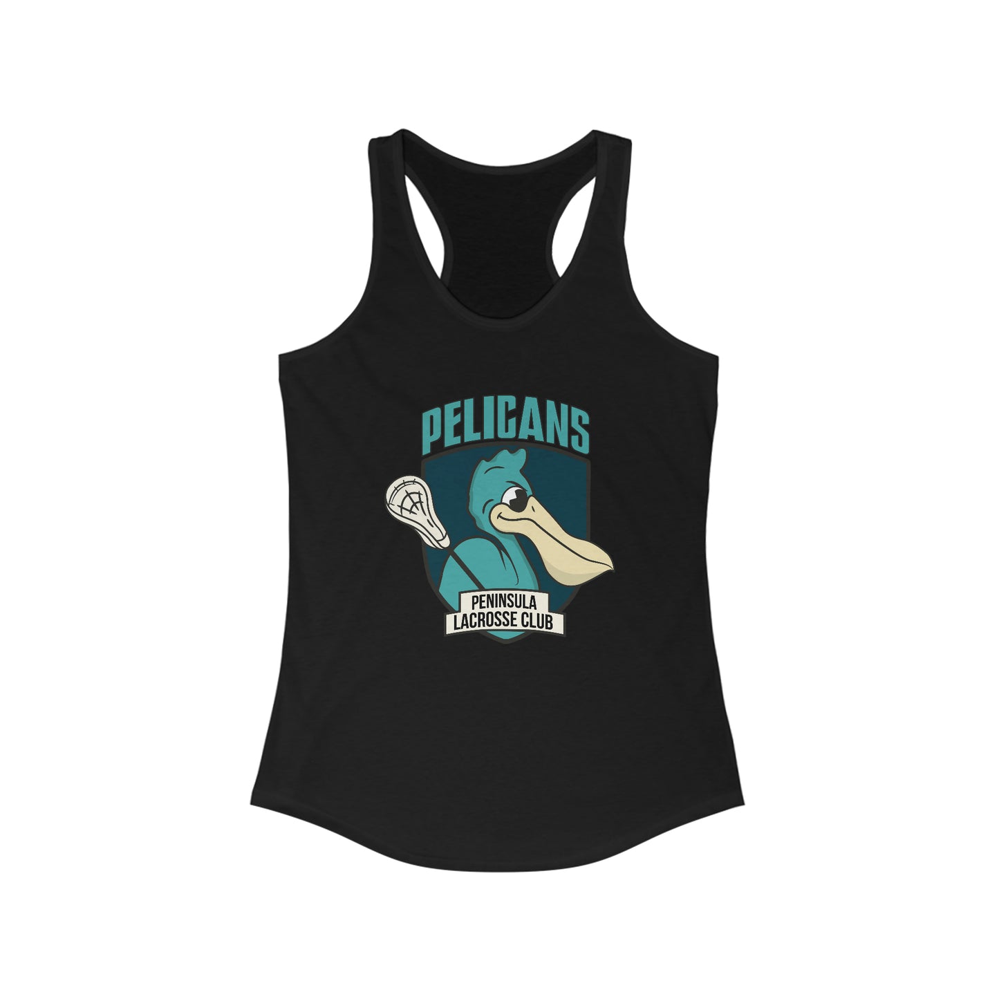 Women's Peninsula Lacrosse Next Level Racerback Tank