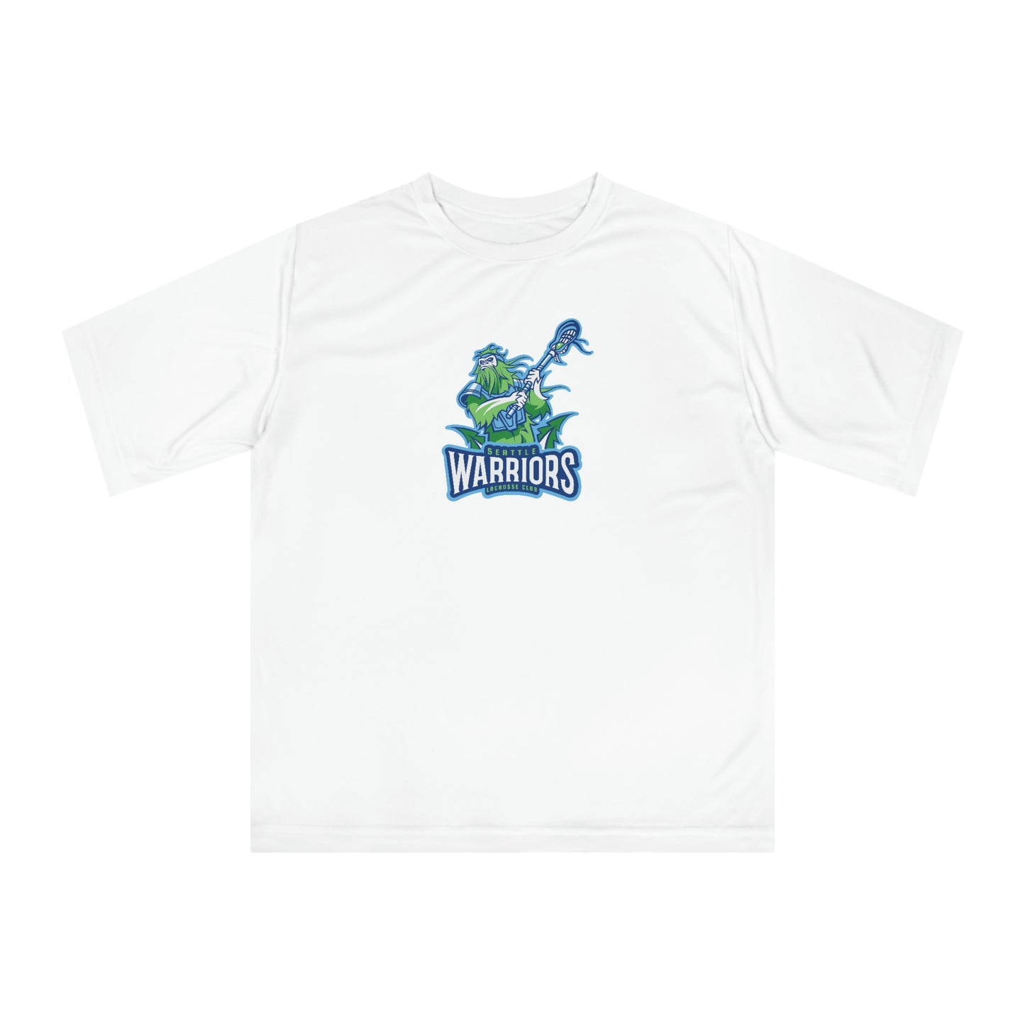 Adult Seattle Warriors Lacrosse Zone Performance T-shirt