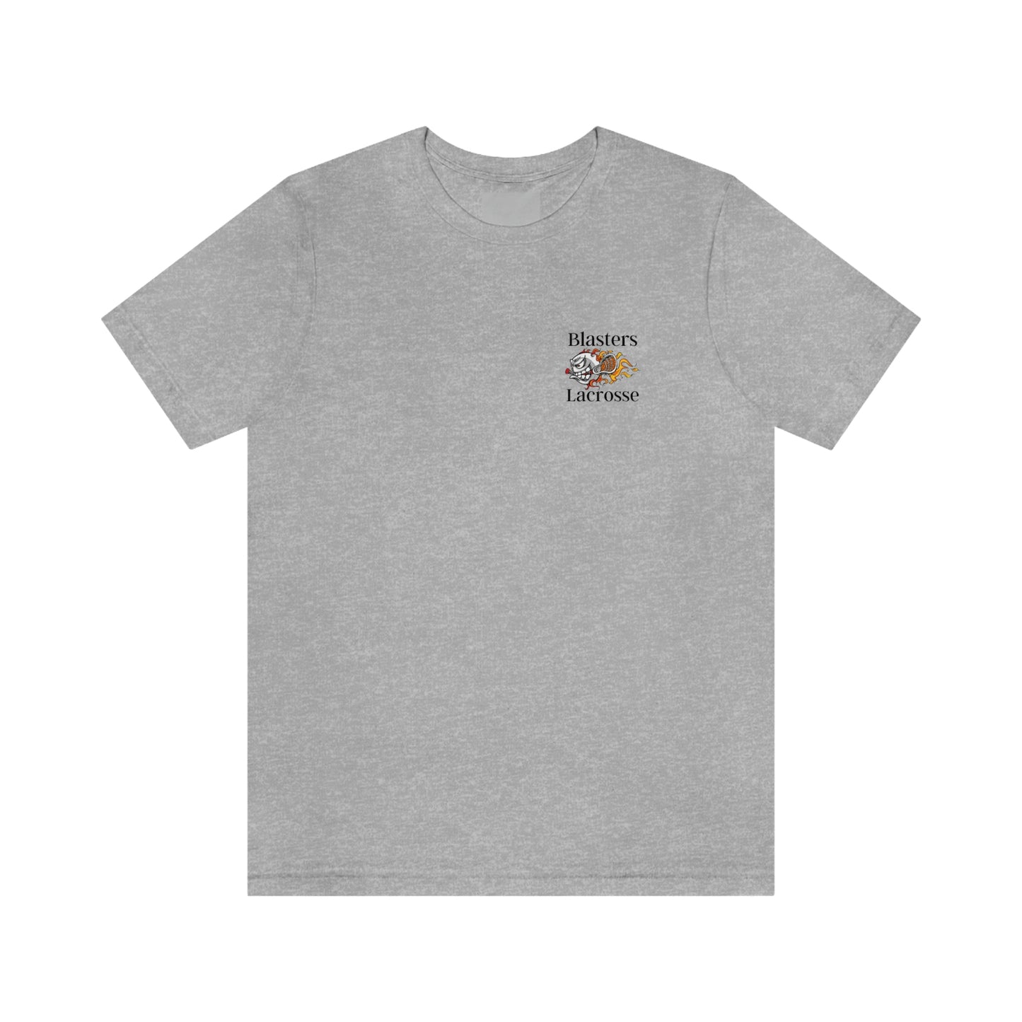 Adult Blasters MS Lacrosse Bella + Canvas Short Sleeve Cotton Tee
