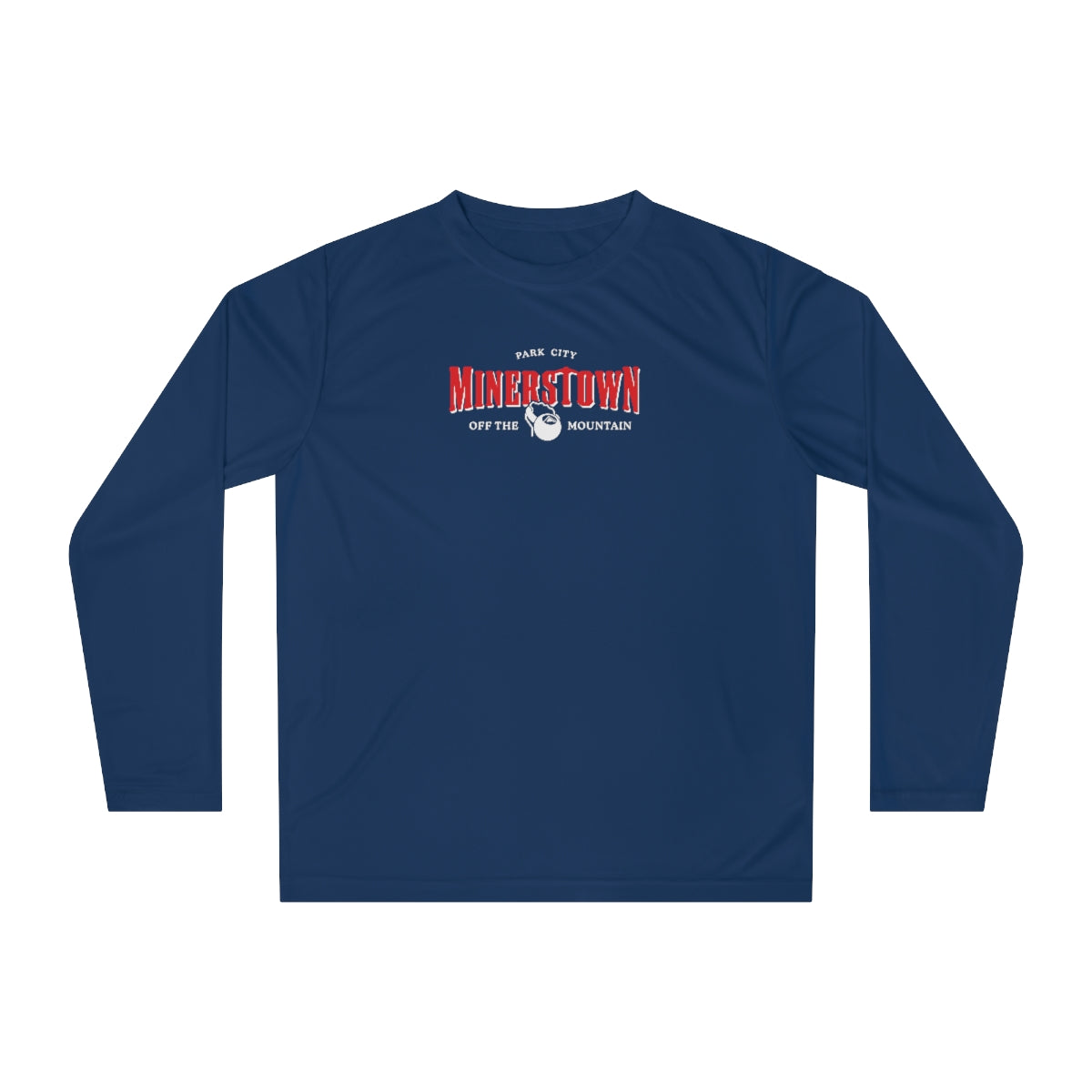 Adult Minerstown Team 365 Performance Long Sleeve Shirt