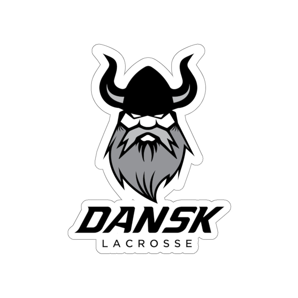 Danish Lacrosse Die-Cut Stickers