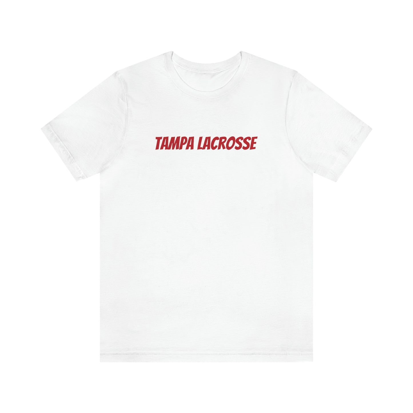 Adult Tampa Club Lacrosse Bella + Canvas Short Sleeve Cotton Tee