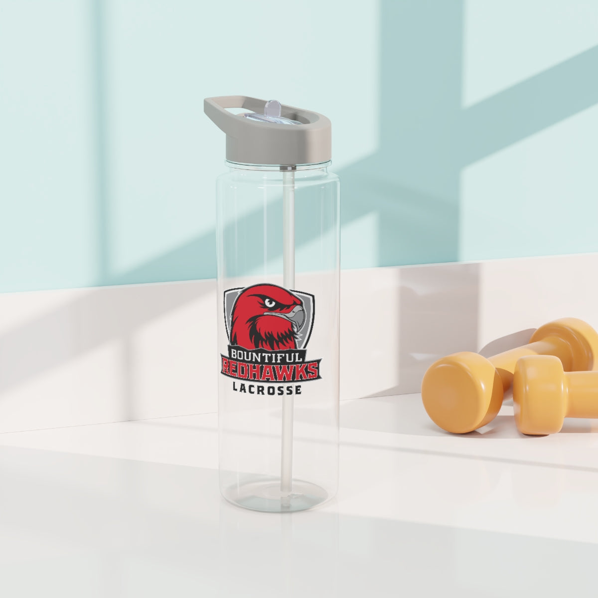 Bountiful Lacrosse Tritan Water Bottle