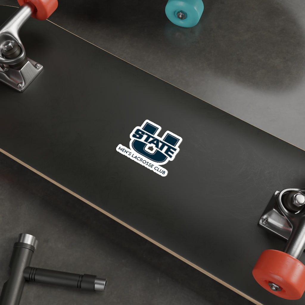 USU Lacrosse Die-Cut Sticker