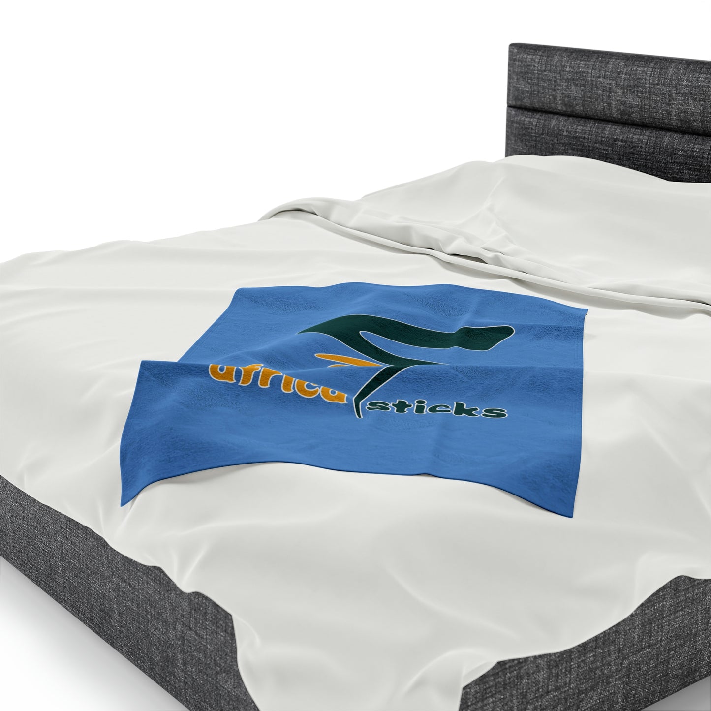 Africa Sticks Velveteen Plush Blanket