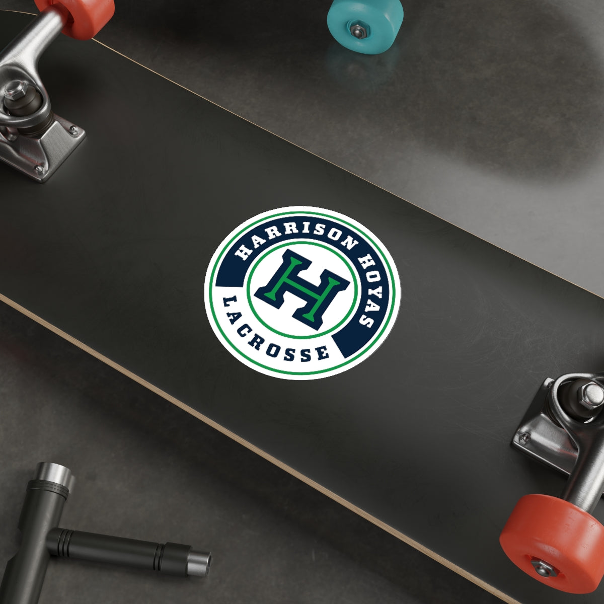 Harrison Lacrosse Die-Cut Stickers
