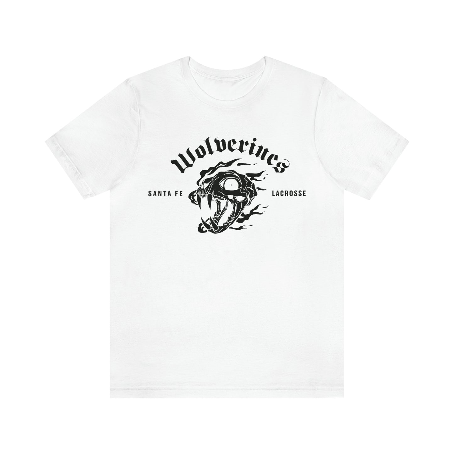Adult Santa Fe Lacrosse Bella + Canvas Short Sleeve Cotton Tee