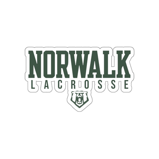 Norwalk Lacrosse Die-Cut Stickers
