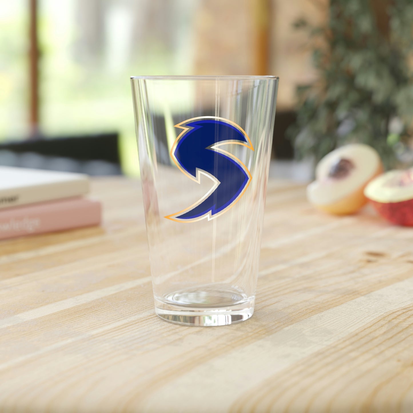 Salt Lake Storm Lacrosse Pint Glass - 16oz