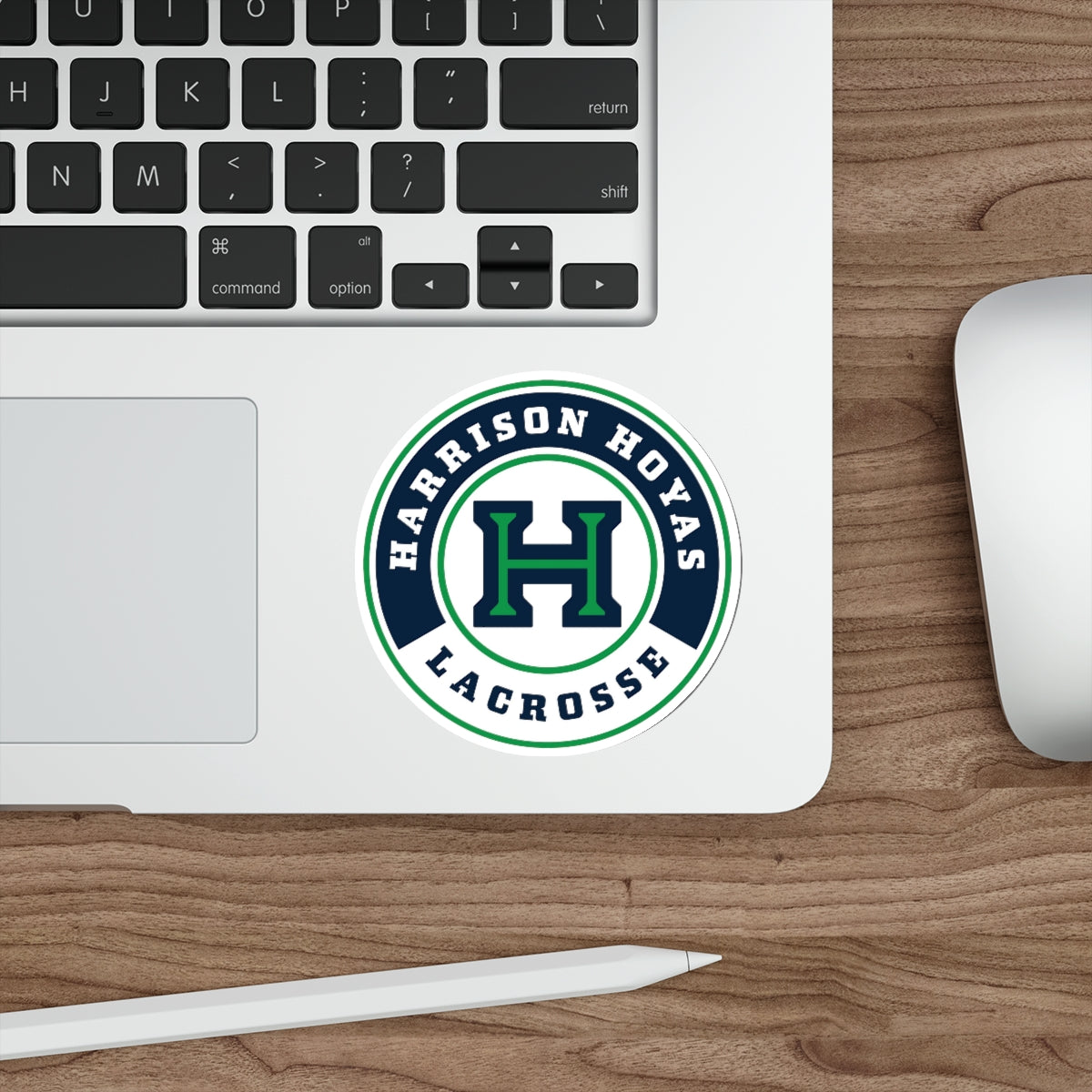 Harrison Lacrosse Die-Cut Stickers