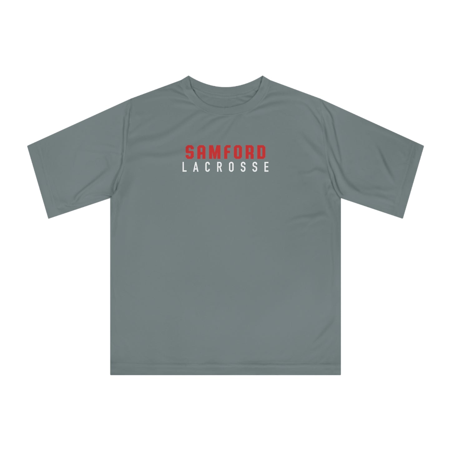 Adult Samford Lacrosse Team 365 Zone Performance T-shirt