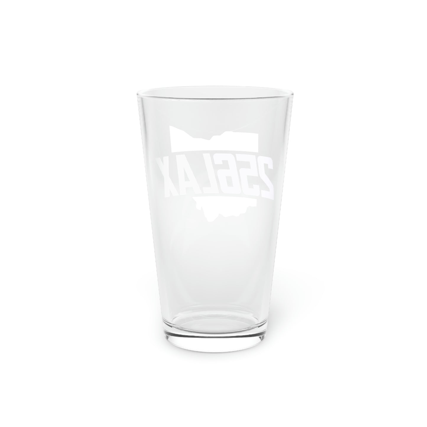 256 LAX Pint Glass - 16oz