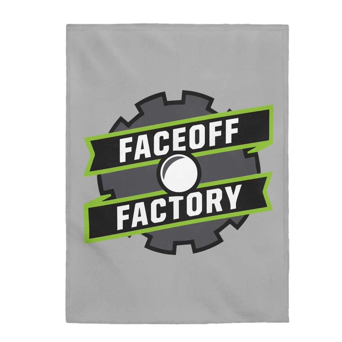 Faceoff Factory Velveteen Plush Blanket